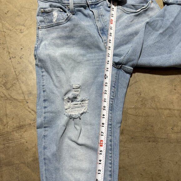 Levis Silver Tab Mom Jeans Womens 31x27 Blue Denim High Rise Medium Wash - Picture 8 of 12